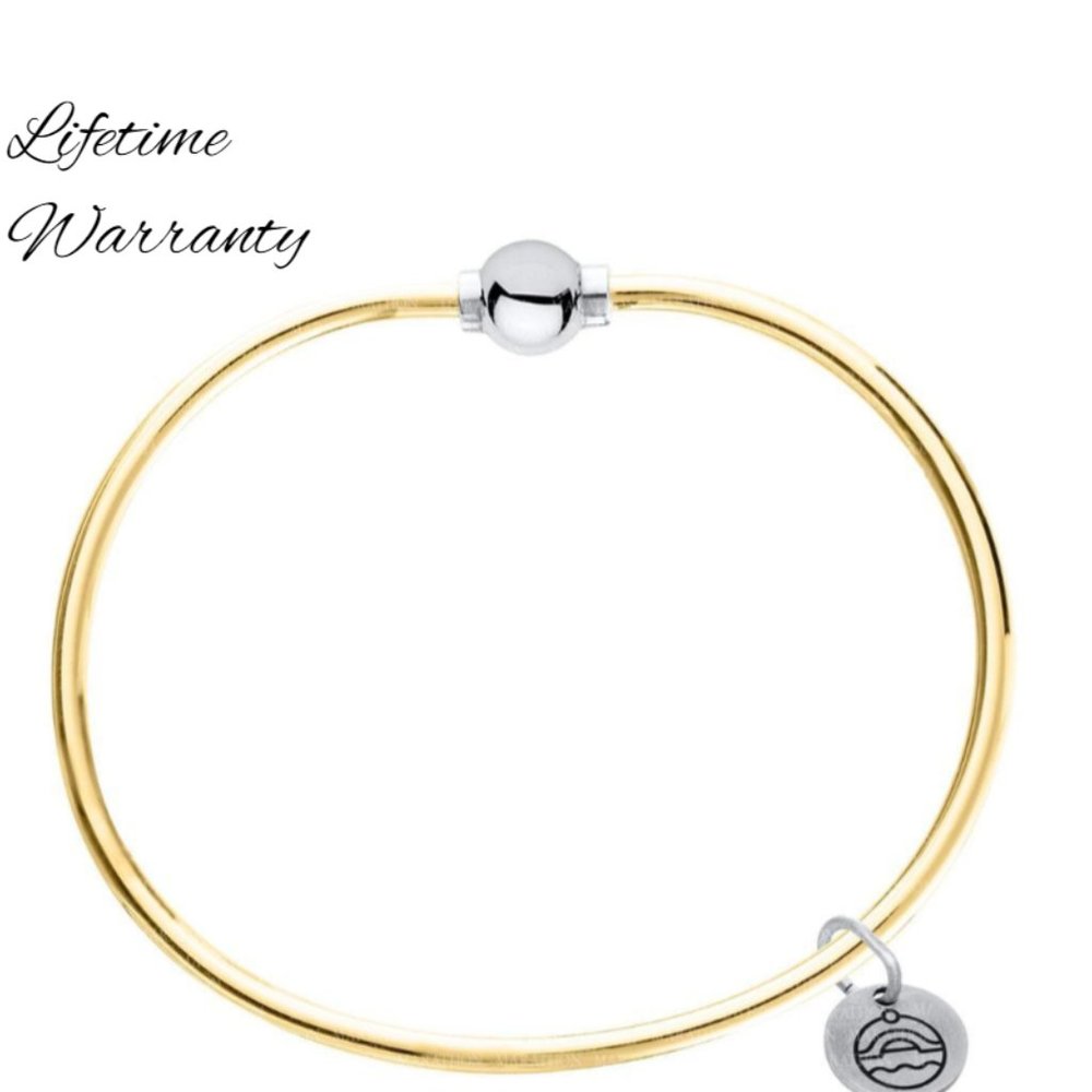Authentic 14kt Gold/Silver Cape Cod Bracelets - Picture 3 of 6